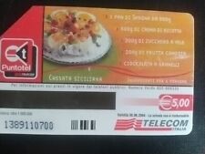 Scheda telefonica collezione usato  Ragusa