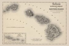 1841 map hawaii for sale  Saint Augustine
