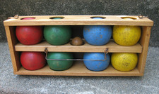 Anciennes boules bois d'occasion  Neuville-aux-Bois