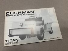 Rebocador de golfe elétrico manual do operador Cushman Titan 898318 carrinho de golfe, usado comprar usado  Enviando para Brazil