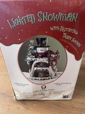 Lighted snowman rotating for sale  Valley Center