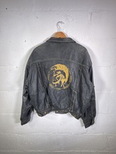 Black diesel leather for sale  HUNTINGDON