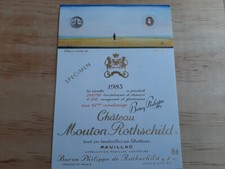 Wine label mouton d'occasion  Expédié en Belgium