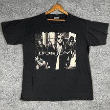 Camiseta Vintage Bon Jovi Keep The Faith Tamanho Único 1992 Brockum EUA Concert Tour comprar usado  Enviando para Brazil