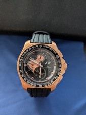 JACQUES LEMANS FÓRMULA 1 GP CRONÓGRAFO MASCULINO OURO ROSA RELÓGIO DE QUARTZO F5015  comprar usado  Enviando para Brazil