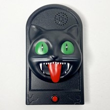 Campainha de gato preta de Halloween com som comprar usado Campainha de gato preta de Halloween com som comprar usado  Enviando para Brazil
