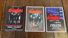The STRANGLERS A6 FLYER Jet Black Signed- 2010 TOUR FLYER /  PLUS EXTRAS comprar usado The STRANGLERS A6 FLYER Jet Black Signed- 2010 TOUR FLYER /  PLUS EXTRAS comprar usado  Enviando para Brazil