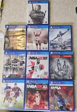 Jogos para Sony PlayStation 10. NBA, NHL, NFL E CALL OF DUTY SEGUNDA GUERRA MUNDIAL E MUITO MAIS comprar usado  Enviando para Brazil