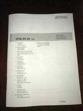 041 041av stihl d'occasion  Expédié en Belgium