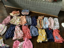 Usado, 34 peças de roupas de bebê menina lote 3 6 meses jumper, uma peça, saia de algodão comprar usado  Enviando para Brazil