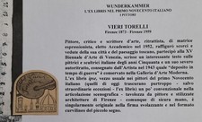 WUNDERKAMMER K EXLIBRIS 479 - " FIRENZE PITTORE IPSE " - * VIERI TORELLI * - P, usado comprar usado  Enviando para Brazil
