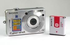 Cámara digital Sony CyberShot DSC-W70 7,2 MP 3x repuestos reparación (leer descripción) segunda mano  Embacar hacia Mexico
