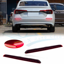 Para 11º Honda Civic Sedan 2022-2023 Par LED para-choque traseiro refletor luz parada m comprar usado  Enviando para Brazil