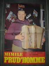 Affiche accordeon emile d'occasion  France