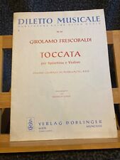 Frescobaldi toccata violon d'occasion  Rennes