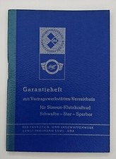 Garantieheft werkstätten verz gebraucht kaufen  Mühlacker