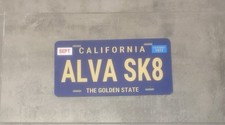 Alva license plate for sale  Alameda