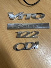 mercedes vito badge for sale mercedes vito badge for sale CARDIFF