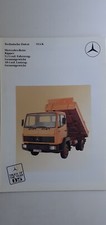 Mercedes-Benz: 914 K Kipper - Technische Daten (Prospekt); 03/1984 comprar usado  Enviando para Brazil