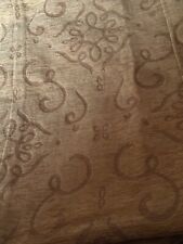 Gold lined material for sale  CLECKHEATON