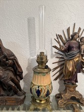 Lampe pétrole barbotine d'occasion  Soultz-Haut-Rhin