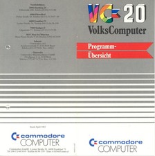 Commodore prospekt programmüb gebraucht kaufen  Erftstadt