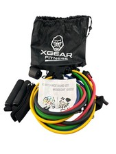 Conjunto de 11 peças de banda de resistência exercício em casa ioga crossfit fitness NOVO comprar usado  Enviando para Brazil