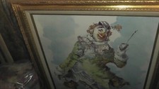 Clown painting framed for sale  Fairfield