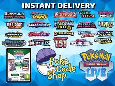 Usado, NOVO Pokemon Live Online Booster Codes PTCGL ~ SV SwSh XY Code ~ INSTANTÂNEO QR E-MAIL comprar usado  Enviando para Brazil