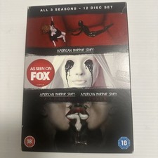 American Horror Story Todas as 3 Estações DVD Box Set Região 4 Como Novo 18 Anos Mais comprar usado  Enviando para Brazil