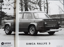 Photo presse simca d'occasion  France