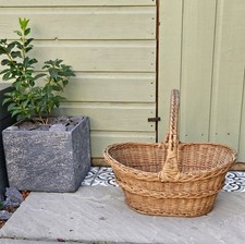 Oval wicker shopping for sale  STOWMARKET