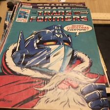 Marvel. transformer comics for sale  TONBRIDGE