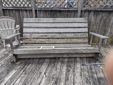 Wood bench for sale  Evergreen Park