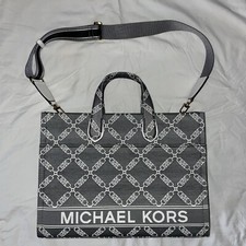 Usado, Nova Bolsa Tote Grande Autêntica Michael Kors Gigi Logo comprar usado  Enviando para Brazil