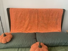 Embroidered tangerine wall for sale  PAIGNTON
