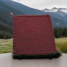 Burgundy loom woven for sale  Canon City