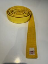 Martial arts yellow for sale  RUTHIN