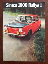 simca 1000 rallye gebraucht kaufen simca 1000 rallye gebraucht kaufen  Essen