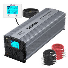 Inversor de energia onda senoidal pura GIANDEL 5000W DC12V para AC110V 120V com display LCD comprar usado  Enviando para Brazil