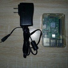 Raspberry Pi 3, Modelo B, Transparente, CPU com Cartão Micro SD de 16 GB com Adaptador de Energia comprar usado  Enviando para Brazil