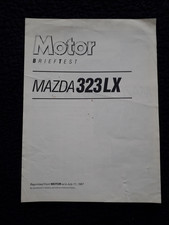 1987 mazda 323 for sale  WORTHING