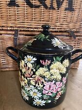 Vintage black enamel for sale  CLACTON-ON-SEA