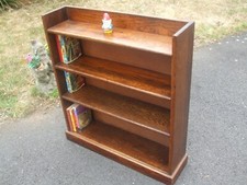 Antique oak bookcase for sale  BRIDGWATER
