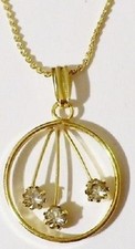 Pendentif chaine rétro d'occasion  Bonneuil-Matours