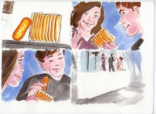 Manlio truscia storyboard usato  Marino