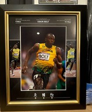 Usain bolt photo for sale  BARNET