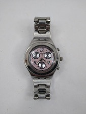 Vintage Swatch Irony V8 Cronógrafo 35 mm Relógio Nova Bateria comprar usado  Enviando para Brazil