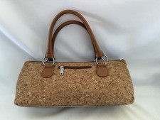 Usado, Bolsa/bolsa/embreagem/bolsa de vinho isolada para licor engarrafado - tecido design cortiça comprar usado  Enviando para Brazil