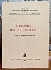 Frammenti dei presocratici usato  Sanremo